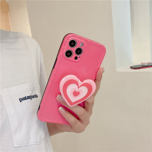 Title 9, Polka Dot Love Bracket Phone Case. Stylish dott...