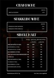 Royal Sky menu 2