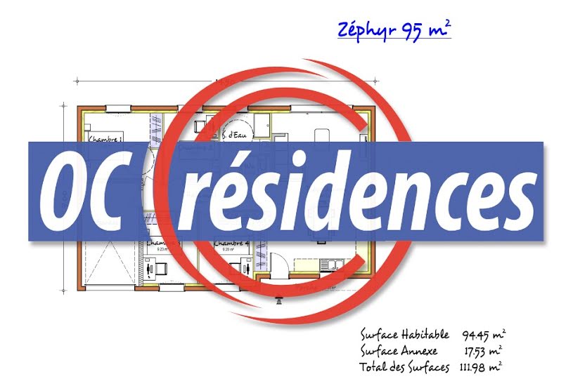  Vente Terrain + Maison - Terrain : 880m² - Maison : 95m² à Montbeton (82290) 