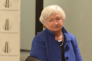 Janet Yellen, US treasury secretary in South Africa.  