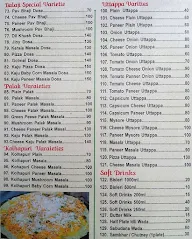 Shree Balaji 99-Variety Dosa Center menu 5