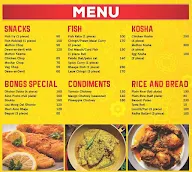 Bangalian menu 1