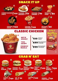 Five Star Chicken menu 3