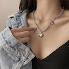 Dây Chocker Trái Tim Mắc Cài