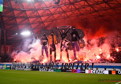 🎥 Hete avond in Rotterdam! Het zit er al bovenhands op tussen de fans van Feyenoord en Marseille