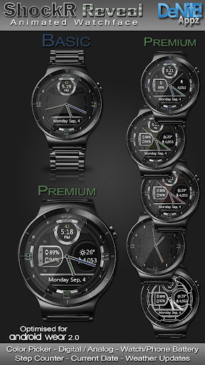Screenshot ShockR ReVeal HD Watch Face