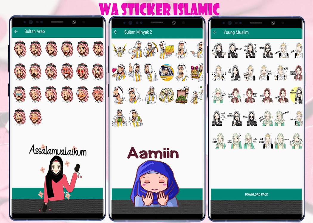 40 Trend Terbaru Stiker  Wa  Assalamualaikum  Arab Aneka 