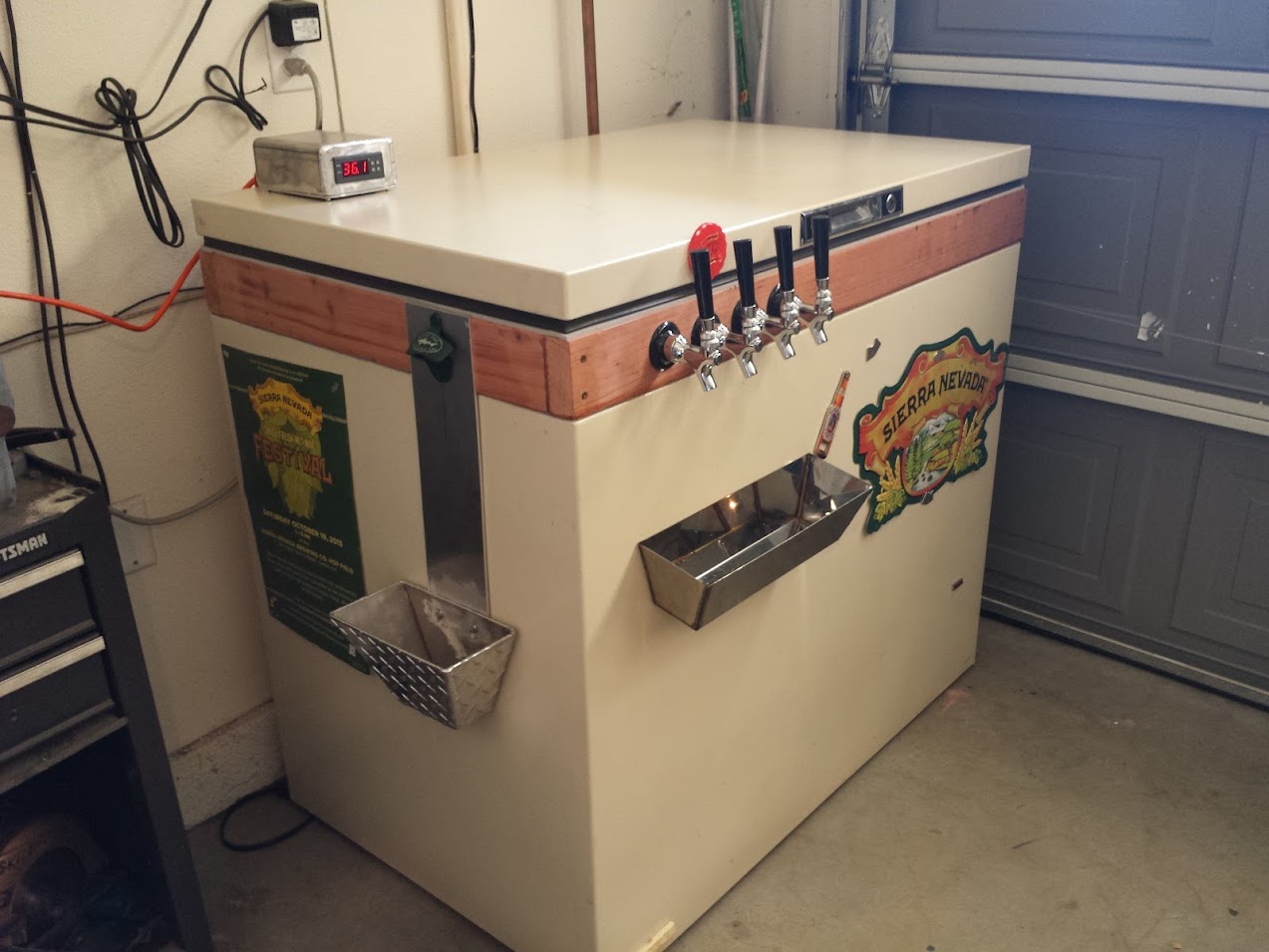 New keezer build Community BeerAdvocate