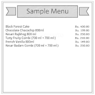 Creambell menu 1