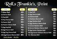 Rolls Frankies Point menu 1