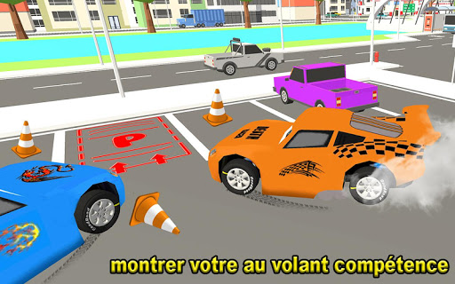 Télécharger Gratuit McQueen Car Parking School APK MOD (Astuce) screenshots 3