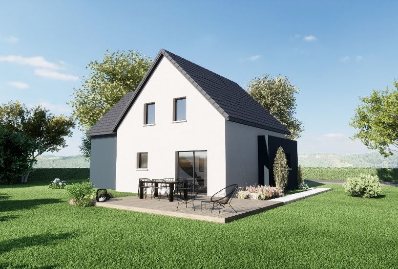  Vente Terrain + Maison - Terrain : 590m² - Maison : 124m² à Sainte-Croix-en-Plaine (68127) 