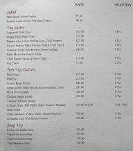 Kaviar menu 1