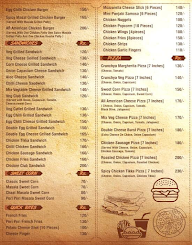 Burger House menu 1