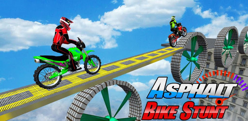 Superhero Bike Stunt Games 3D