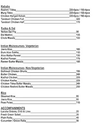 Arnav Dhaba menu 2