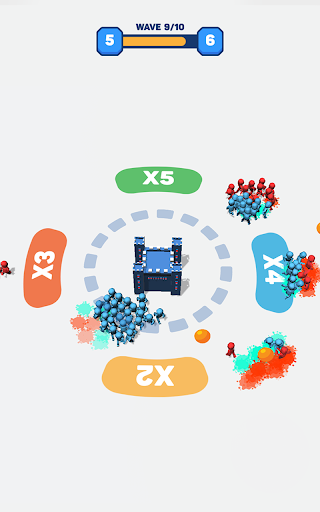 Draw Gangs - Crowd Defense Battle