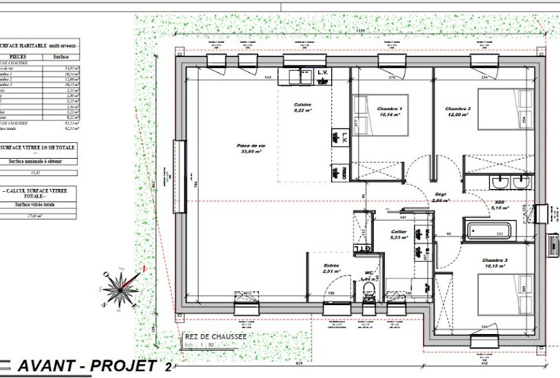  Vente Terrain + Maison - Terrain : 705m² - Maison : 90m² à Chaillevette (17890) 