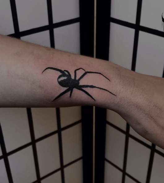 Chancy Spider Tattoo