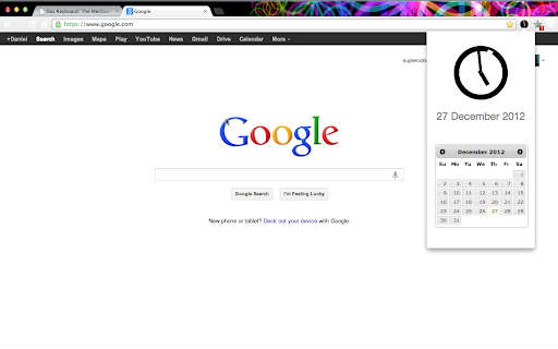 Showtime: Analog Clock for Google Chrome -TM