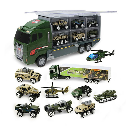 Title 4, Simulation Mini Alloy Engineering Car Set Durab...
