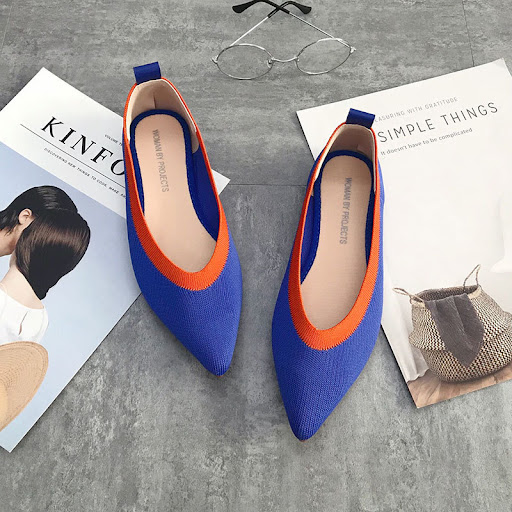 Title 3, Womens shallow pointed toe flat shoes. Comfort...