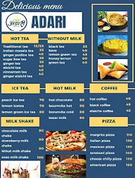 Adari The Cafe menu 1