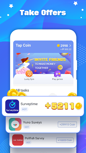 Screenshot Tap Coin - Make money online