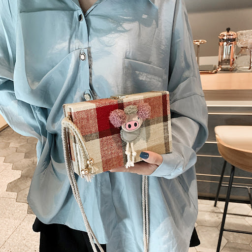 Title 5, Womens All-match Simple Cartoon Messenger Bag ...