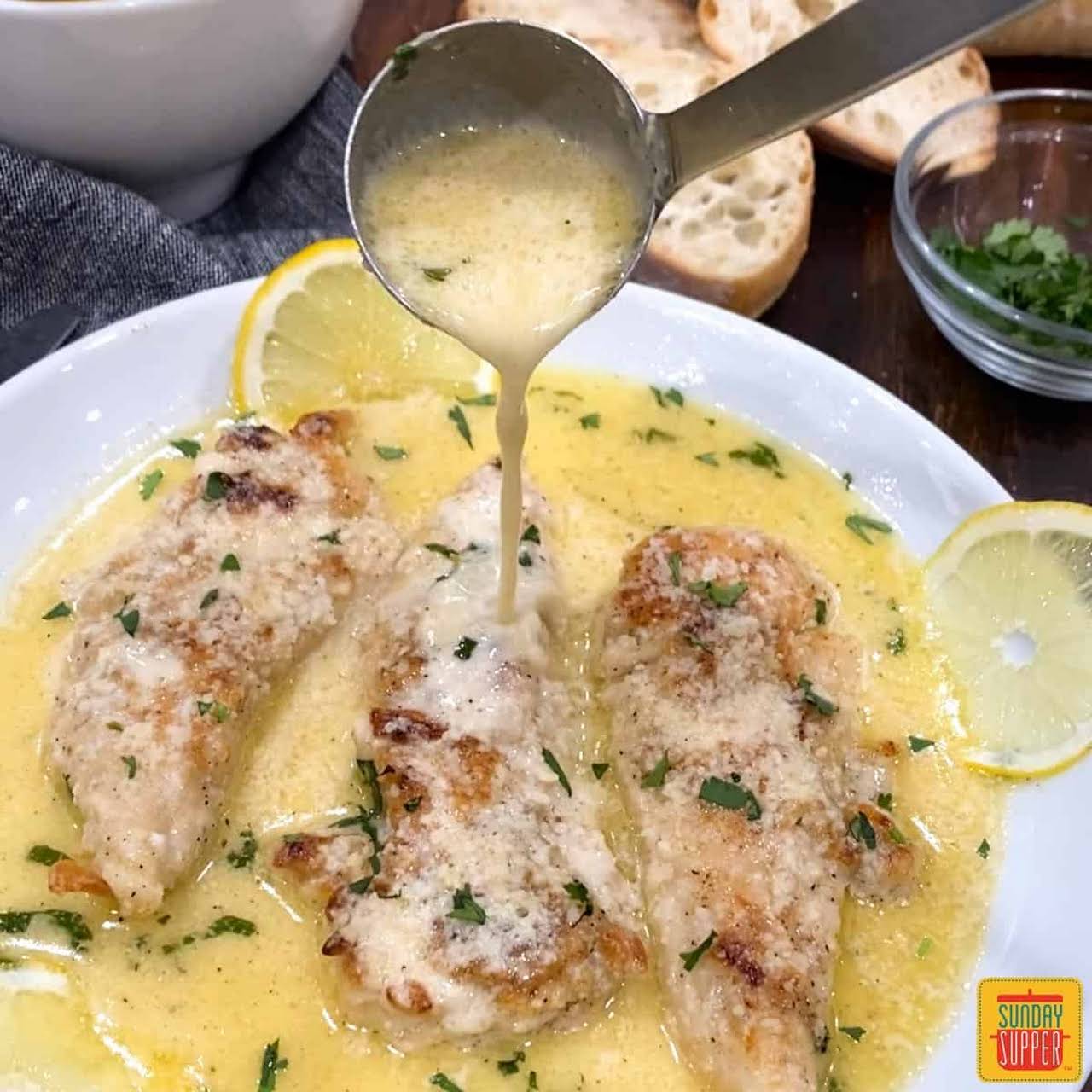 White Wine Lemon-Caper Sauce