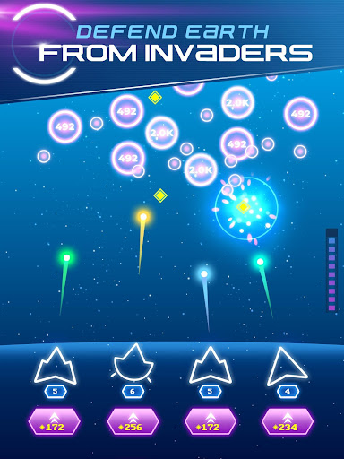 Non-Stop Space Defense - Infinite Aliens Shooter