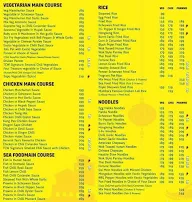 The Chinese Wok menu 2