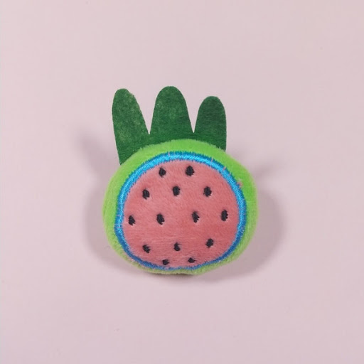 Title 1, Schattige cartoon fruit pluche broche voor kled...