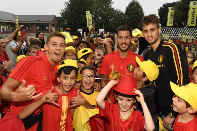 ? Une journée pleine d'émotions pour les Diables et leurs plus jeunes supporters