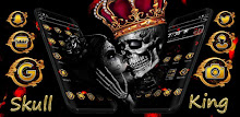 Gold Skull King Theme APK