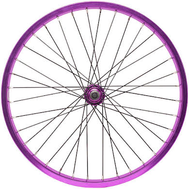 Salt Everest Front Wheel - 20", Purple alternate image 0