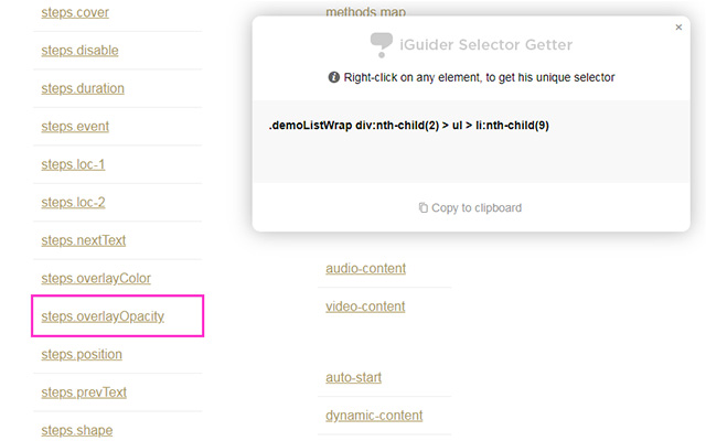 iGuider Selector Getter Preview image 4