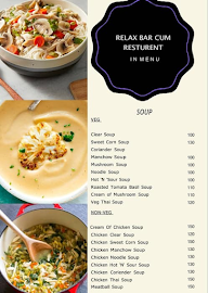 Relax Hotel & Restaurant menu 1