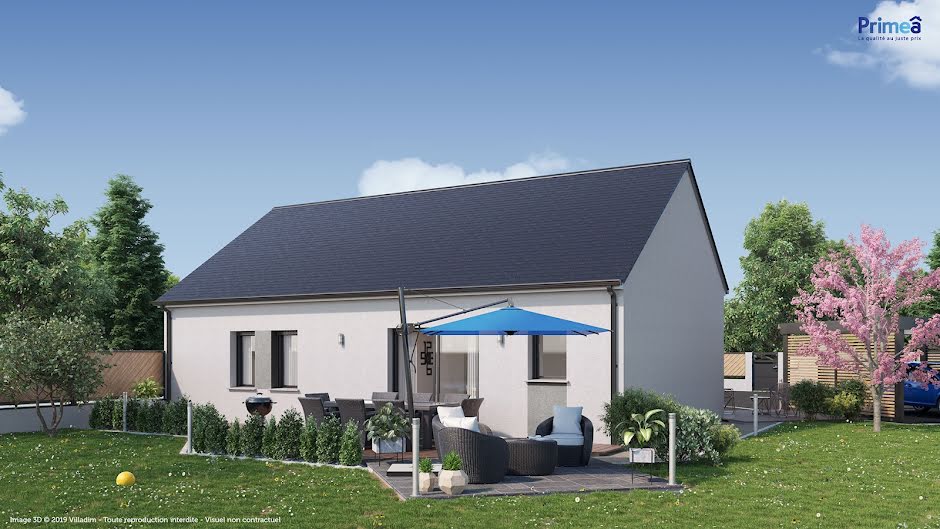 Vente maison neuve 4 pièces 77 m² à Saint-Rémy-du-Plain (35560), 154 572 €