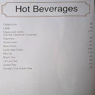 Vera Italiano menu 2