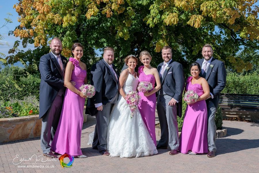 Wedding photographer Eddie Mcdowell (emdmedia). Photo of 6 June 2019