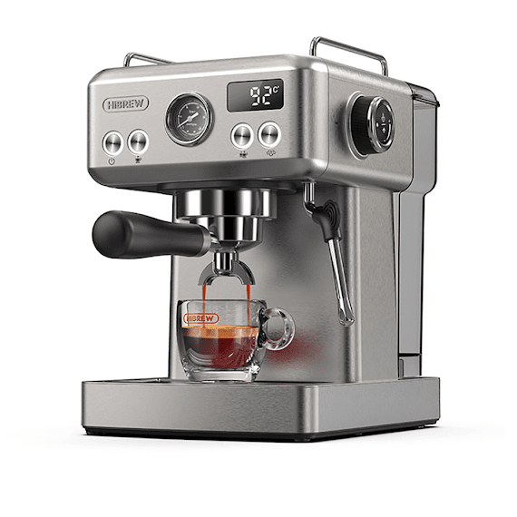 Máy Pha Cà Phê Espresso Hibrew H10A Phiên Bản Chuyên Nghiệp Linh Hoạt Kiểm Soát Toàn Diện, 58Mm Tay Cầm Inox 304, Hàng Chính Hãng