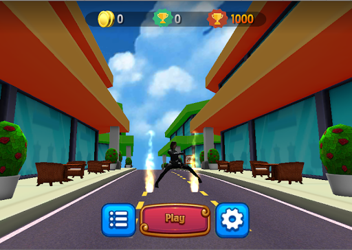 Screenshot The Super Hero Run