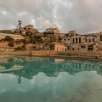 Riflesso di una vecchia miniera di 