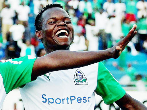 Gor Mahia youngster Amos Nondi./ENOS TECHE