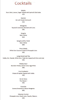 The Yellow Chilli menu 6