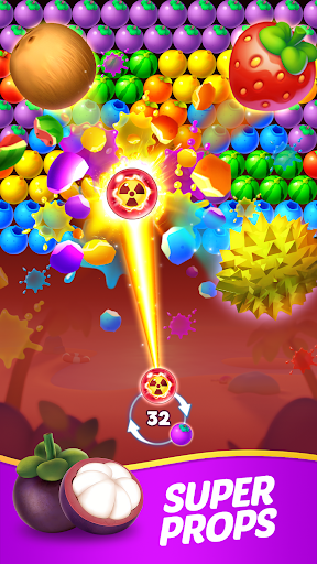 Screenshot Bubble Shooter：Fruit Splash