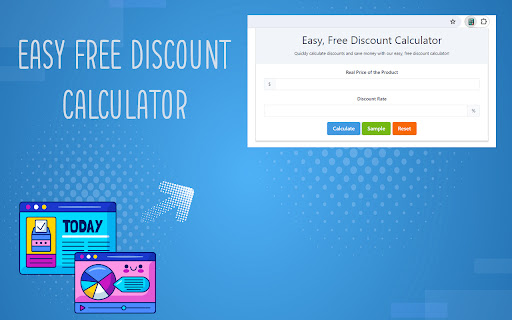 Easy, Free Discount Calculator