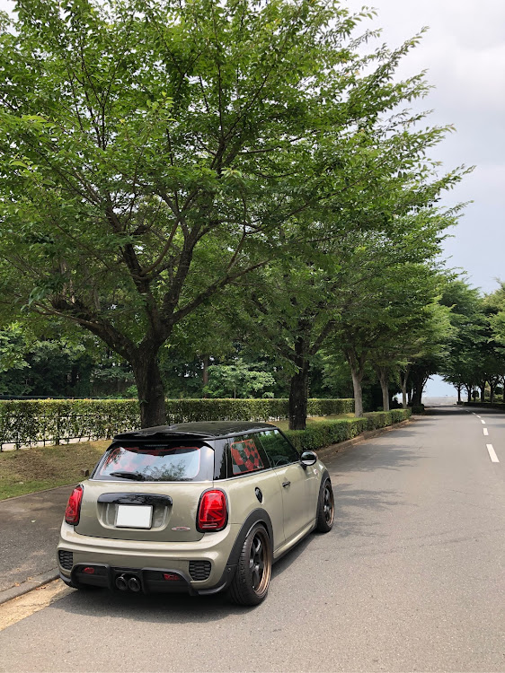 MINI ジョンクーパーワークスのf56jcw・MINI・牛久大仏・emeraldgrey・エメラルドグレーに関するカスタム事例の投稿画像4枚目