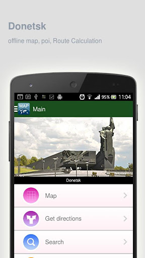 Donetsk Map offline